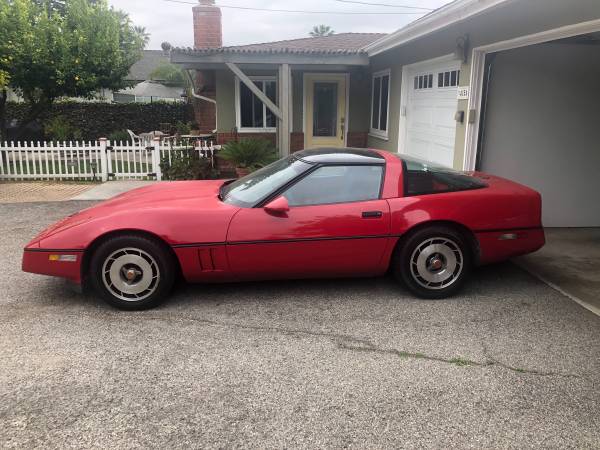 1984 red corvette for sale in ALHAMBRA, CA – photo 2