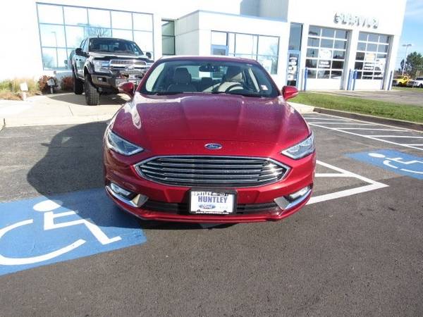 2017 Ford Fusion SE sedan Ruby Red Metallic Tinted Clearcoat - cars... for sale in Huntley, IL – photo 19