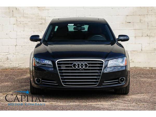 2013 A8 L Quattro 4.0T V8 w/Night Vision, Tons of Technology! 20" Rims for sale in Eau Claire, MN – photo 3