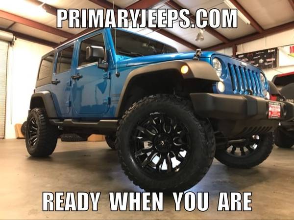 2015 Jeep Wrangler Unlimited IN HOUSE FINANCE - FREE SHIPPING - cars... for sale in DAWSONVILLE, SC – photo 2