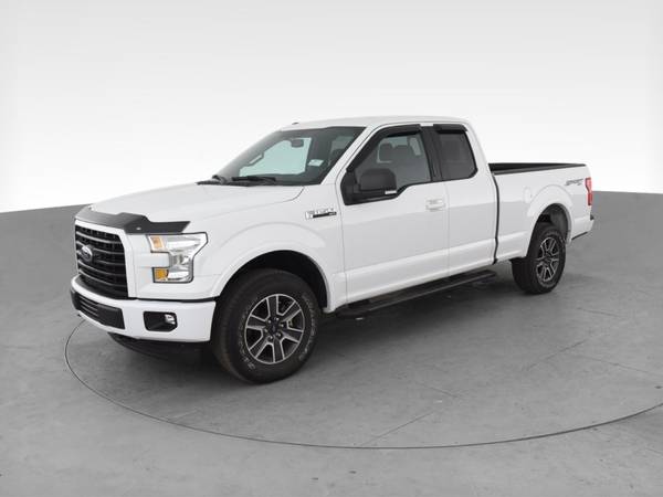 2017 Ford F150 Super Cab XLT Pickup 4D 6 1/2 ft pickup White -... for sale in Arlington, District Of Columbia – photo 3