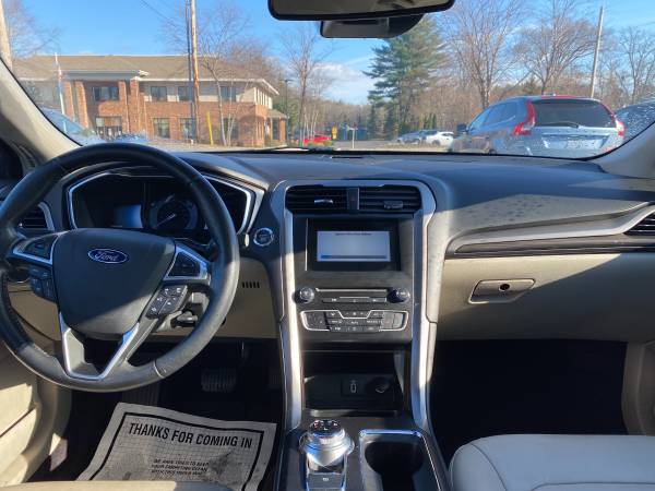 2017 Ford Fusion SE Hybrid **Leather** - cars & trucks - by dealer -... for sale in Portland, ME – photo 14