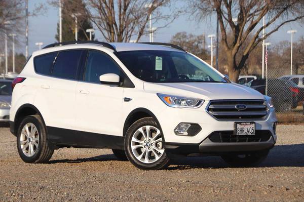 2019 Ford Escape White WHAT A DEAL! - - by dealer for sale in Elk Grove, CA – photo 2