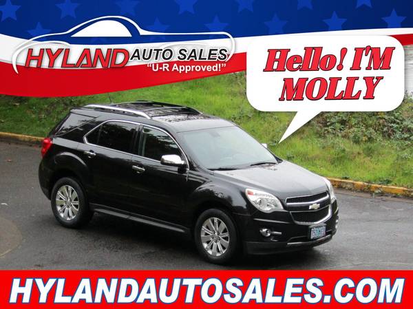 2011 CHEVROLET EQUINOX LTZ*ONLY $500 DOWN@HYLAND AUTO👍 for sale in Springfield, OR