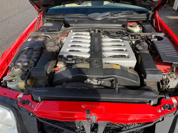 MERCEDES-BENZ SL600 Rare RED - cars & trucks - by owner - vehicle... for sale in Winston, OR – photo 10