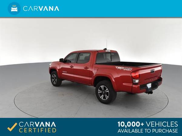 2017 Toyota Tacoma Double Cab TRD Sport Pickup 4D 5 ft pickup Red - for sale in Arlington, District Of Columbia – photo 8