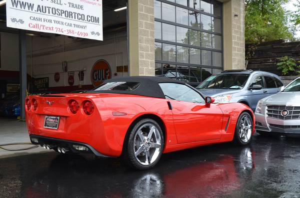 2007 Corvette Convertible 3LT ~ 26k Miles ~ Clean Carfax for sale in Pittsburgh, PA – photo 3