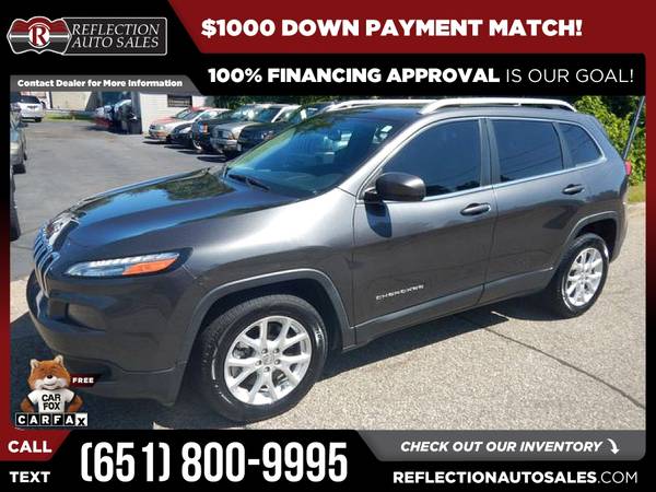 2015 Jeep Cherokee Latitude FOR ONLY 229/mo! - - by for sale in Oakdale, MN – photo 8