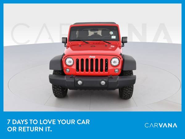 2017 Jeep Wrangler Unlimited Rubicon Sport Utility 4D suv Red for sale in Fort Wayne, IN – photo 13