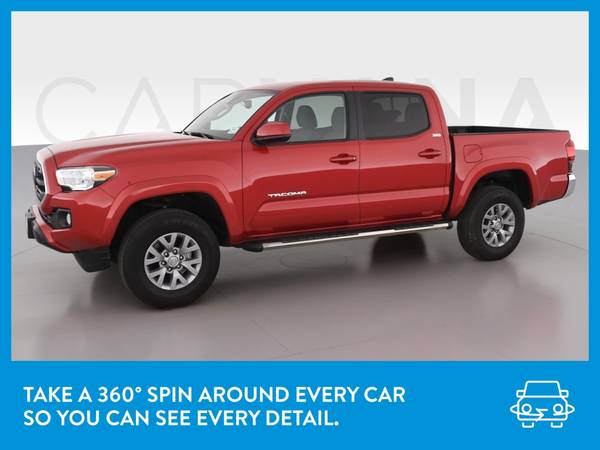 2019 Toyota Tacoma Double Cab TRD Sport Pickup 4D 5 ft pickup Red for sale in Atlanta, GA – photo 3