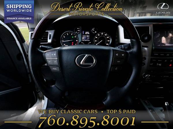 2013 Lexus LX 570 Luxury 3rd row* DVD*8 pass **Fully Loaded** 1 Owner for sale in Palm Desert , CA – photo 5