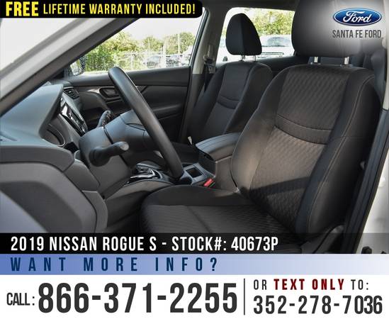 2019 Nissan Rogue S *** Camera, Touchscreen, Cruise Control *** -... for sale in Alachua, AL – photo 10