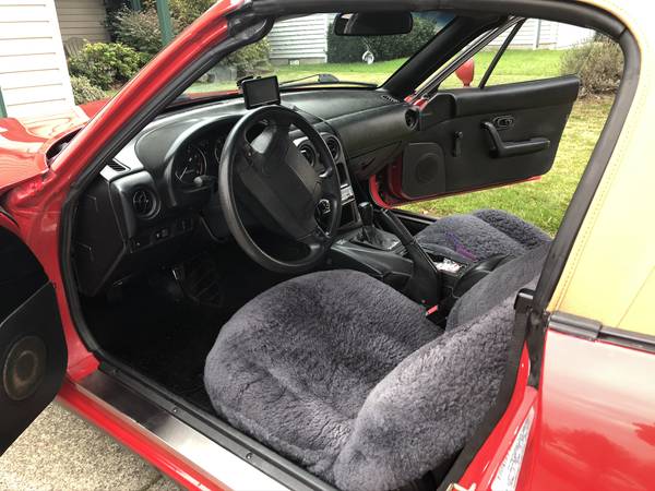 1993 MIATA NA RED SOFT TOP for sale in Vancouver, OR – photo 4