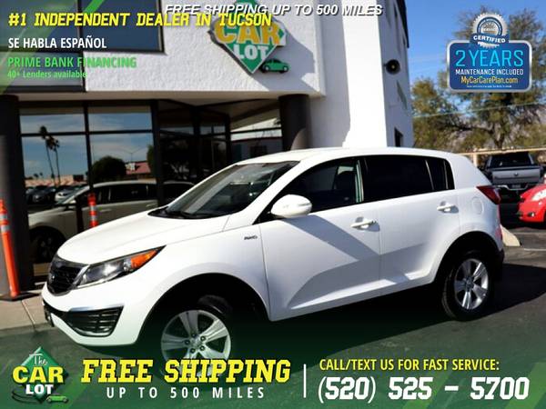 184/mo - 2013 KIA Sportage LX - - by dealer - vehicle for sale in Tucson, AZ – photo 5