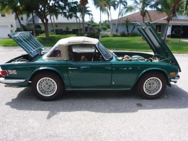 1976 TRIUMPH TR6 RARE AND NICE - cars & trucks - by dealer - vehicle... for sale in Naples, FL – photo 23