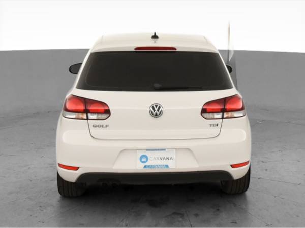 2012 VW Volkswagen Golf TDI Hatchback 2D hatchback White - FINANCE -... for sale in NEW YORK, NY – photo 9
