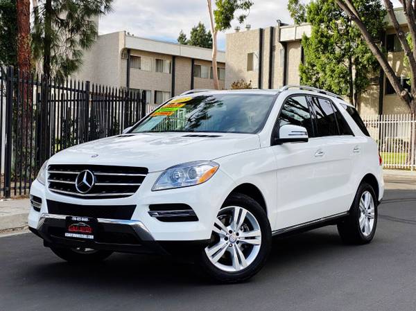 2015 MERCEDES BENZ ML ML350 WHITE ON BLACK FULLY LOADED ! - cars for sale in North Hollywood, CA – photo 3