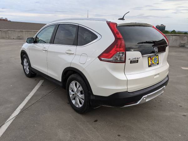 2014 Honda CRV EX L 4dr SUV suv White Diamond Pearl for sale in Fayetteville, AR – photo 5