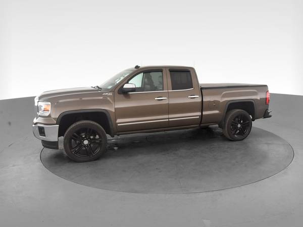 2014 GMC Sierra 1500 Double Cab SLT Pickup 4D 6 1/2 ft pickup Brown... for sale in Austin, TX – photo 4
