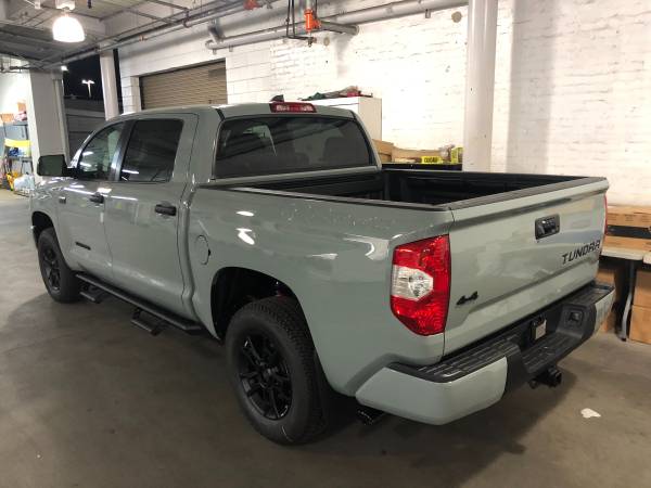 New 2021 Trd Pro Tundra 4wd Crewmax 4x4 5.7L V8 *Lunar Rock* - cars... for sale in Burlingame, CA – photo 4