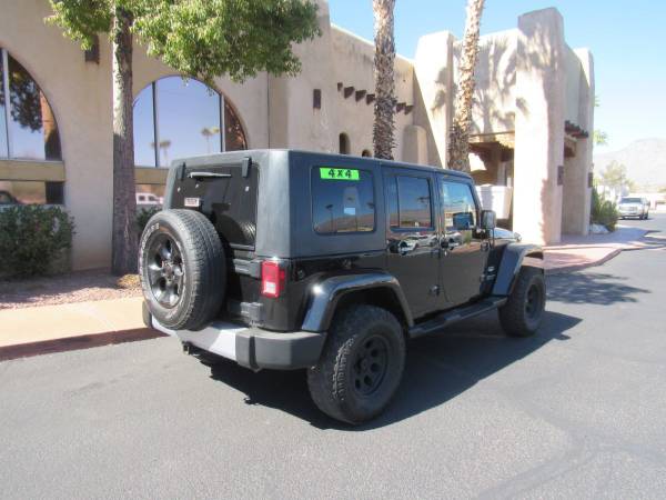 2008 Jeep Wrangler Unlimited Sahara suv Black - - by for sale in Tucson, AZ – photo 8