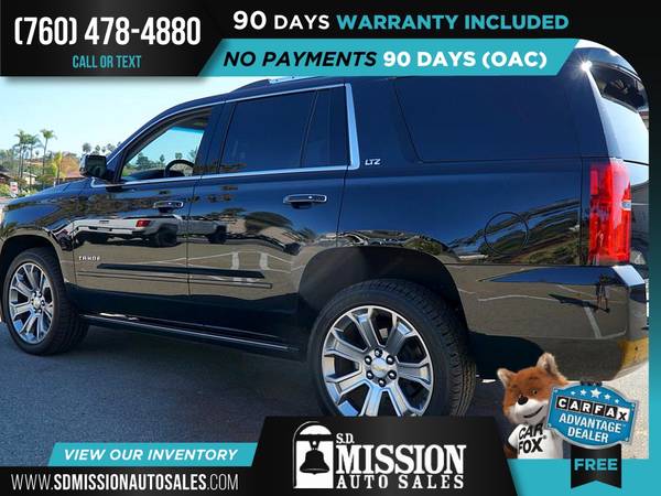 2015 Chevrolet Tahoe LTZ FOR ONLY $595/mo! - cars & trucks - by... for sale in Vista, CA – photo 8