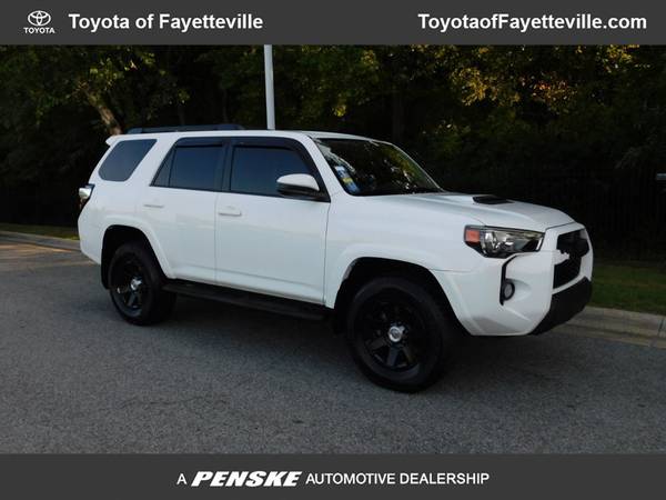 2016 *Toyota* *4Runner* *4WD 4dr V6 Trail* WHITE for sale in Fayetteville, AR