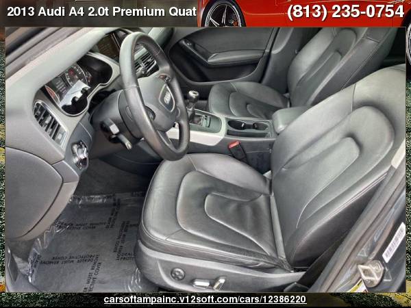2013 Audi A4 2.0t Premium Quat 2.0t Premium Quattro for sale in TAMPA, FL – photo 13
