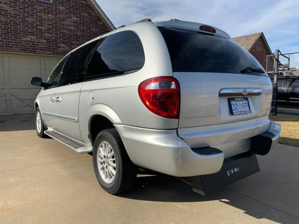 2004 Chrysler Town & Country POWER Rear Entry Wheelchair Van - cars... for sale in Jenks, OK – photo 3