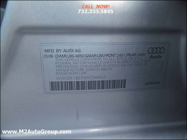 2006 Audi A4 2 0T quattro AWD 4dr Sedan (2L I4 6A) for sale in East Brunswick, NY – photo 20