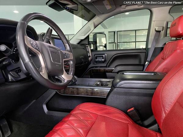 2015 GMC Sierra 3500 4x4 4WD Denali LIFTED DIESEL TRUCK RED SEATS for sale in Gladstone, AK – photo 21