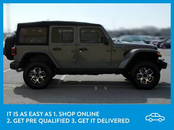 2019 Jeep Wrangler Unlimited Rubicon Sport Utility 4D suv Gray for sale in Kingston, NY – photo 10