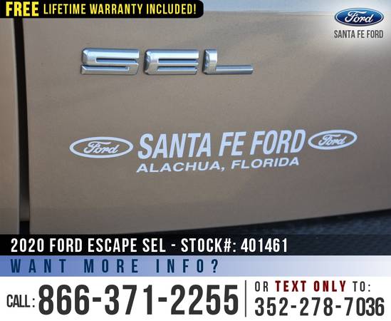 2020 FORD ESCAPE SEL SAVE Over 5, 000 off MSRP! - cars & for sale in Alachua, FL – photo 22