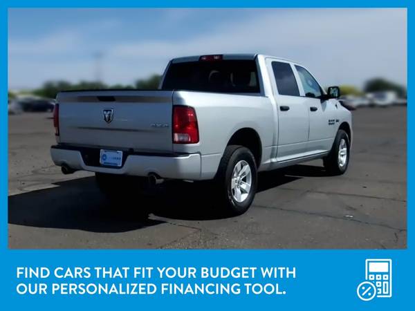 2017 Ram 1500 Crew Cab Express Pickup 4D 5 1/2 ft pickup Silver for sale in Springfield, MA – photo 8
