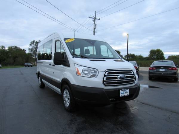 2019 Ford Transit Passenger Wagon T-350 with Fixed Rear Window for sale in Grayslake, IL – photo 9