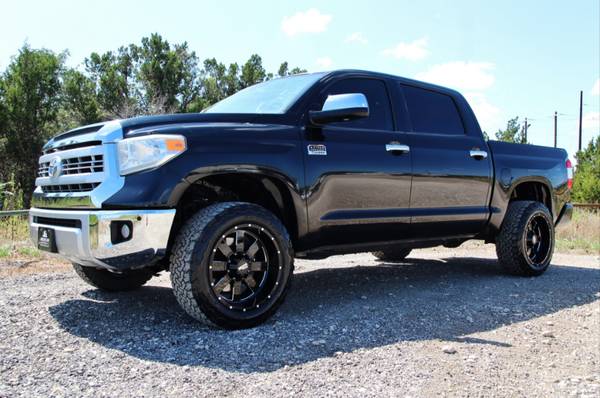 2014 TOYOTA TUNDRA 1794 4X4 - LOADED - NAV ROOF - 20X10s 33s - CLEAN!! for sale in Leander, IL