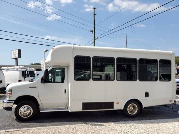 2011 Ford E350 Starcraft Shuttle Bus #1232 50k miles 13 pass Non CDL - for sale in largo, FL – photo 2