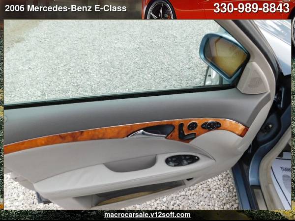 2006 Mercedes-Benz E-Class E 350 4dr Sedan with - cars & trucks - by... for sale in Akron, OH – photo 11