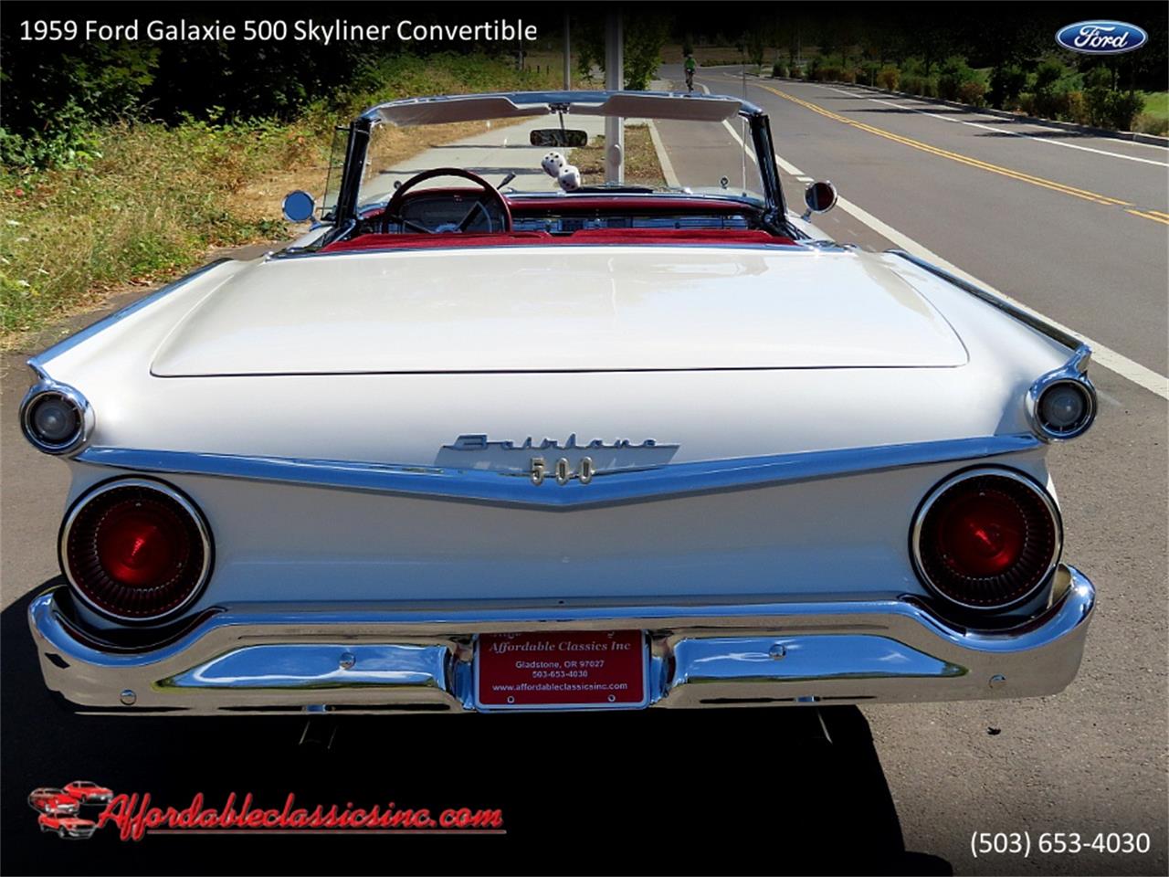 1959 Ford Galaxie Skyliner for sale in Gladstone, OR – photo 75