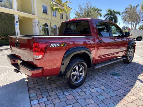 2014 Nissan Titan PRO-4X Tow Package Bed Liner New Tires Clean Title for sale in Okeechobee, FL – photo 5