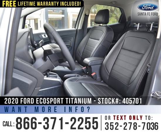 2020 FORD ECOSPORT TITANIUM 7, 000 off MSRP! for sale in Alachua, FL – photo 10
