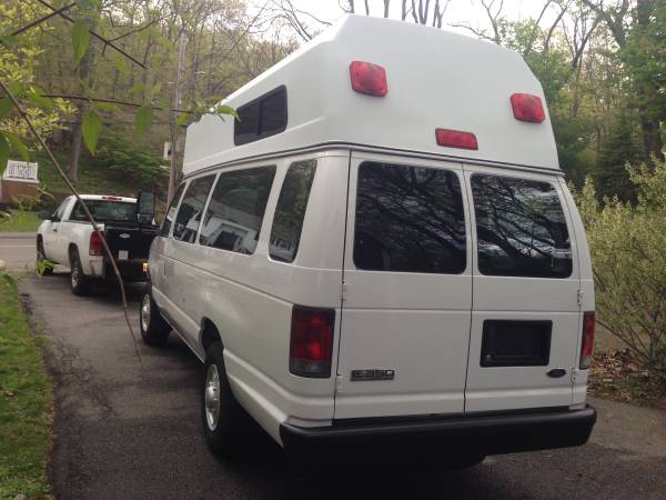 Ford e-series Van Hightop 18, 259 Miles Van Life - - by for sale in Melrose, MA – photo 3