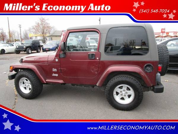 2004 Jeep Wrangler Sahara 4WD 2dr SUV - cars & trucks - by dealer -... for sale in Redmond, OR