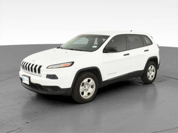 2014 Jeep Cherokee Sport SUV 4D suv White - FINANCE ONLINE - cars &... for sale in Albuquerque, NM – photo 3