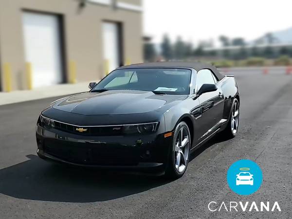 2014 Chevy Chevrolet Camaro LT Convertible 2D Convertible Black - -... for sale in Chaska, MN