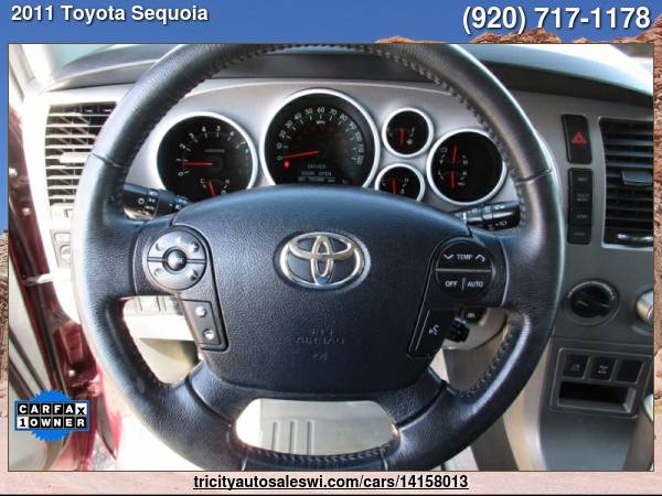 2011 TOYOTA SEQUOIA LIMITED 4X4 4DR SUV (5 7L V8 FFV) Family owned for sale in MENASHA, WI – photo 14