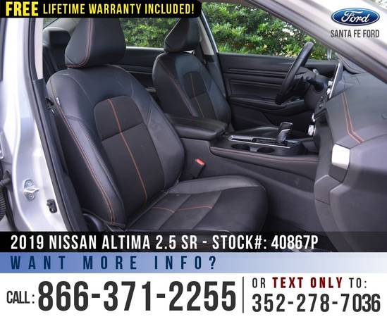 2019 Nissan Altima 2 5 SR Touchscreen - SIRIUS - Cruise for sale in Alachua, FL – photo 21