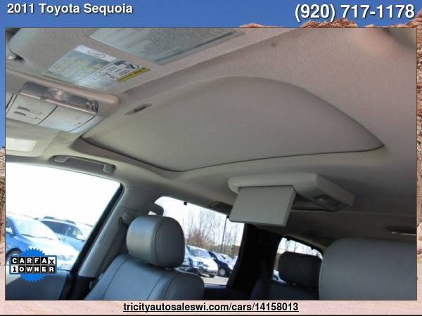 2011 TOYOTA SEQUOIA LIMITED 4X4 4DR SUV (5 7L V8 FFV) Family owned for sale in MENASHA, WI – photo 13