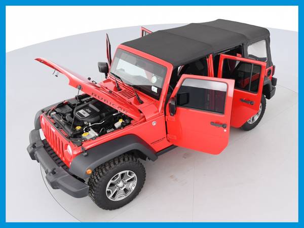 2017 Jeep Wrangler Unlimited Rubicon Sport Utility 4D suv Red for sale in Danville, VA – photo 15