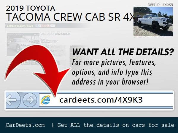 2019 TOYOTA TACOMA CREW CAB SR 4X4 - cars & trucks - by dealer -... for sale in Greensboro, NC – photo 24